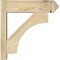 Ekena Millwork Westlake Rough Sawn Arts and Crafts Outlooker, Douglas Fir, 6"W x 20"D x 20"H OUT06X20X20WTL03RDF - alternate 2